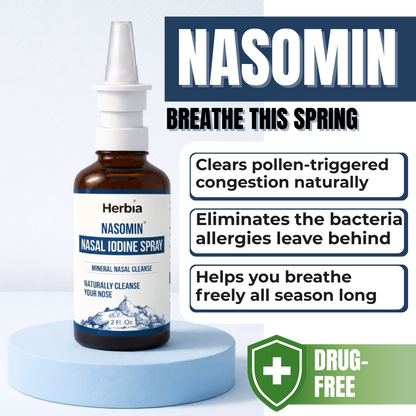 Nasomin — The Drug-Free Nasal Spray for Allergy Season
